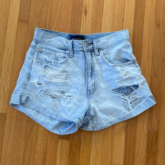 Jean shorts - Picture 1 of 2
